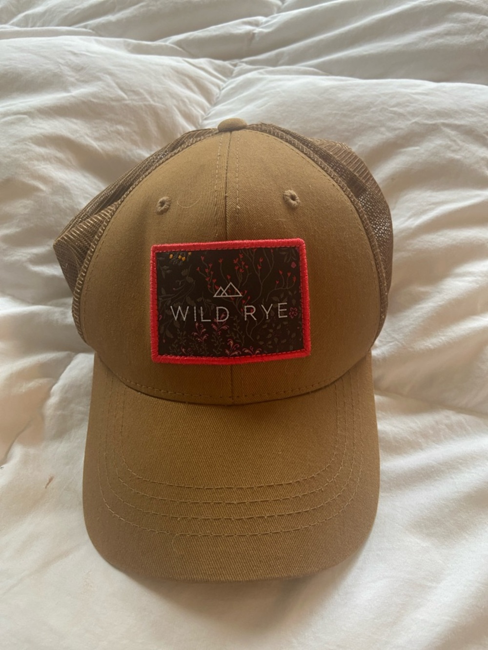 Brown Wild Rye Ballcap